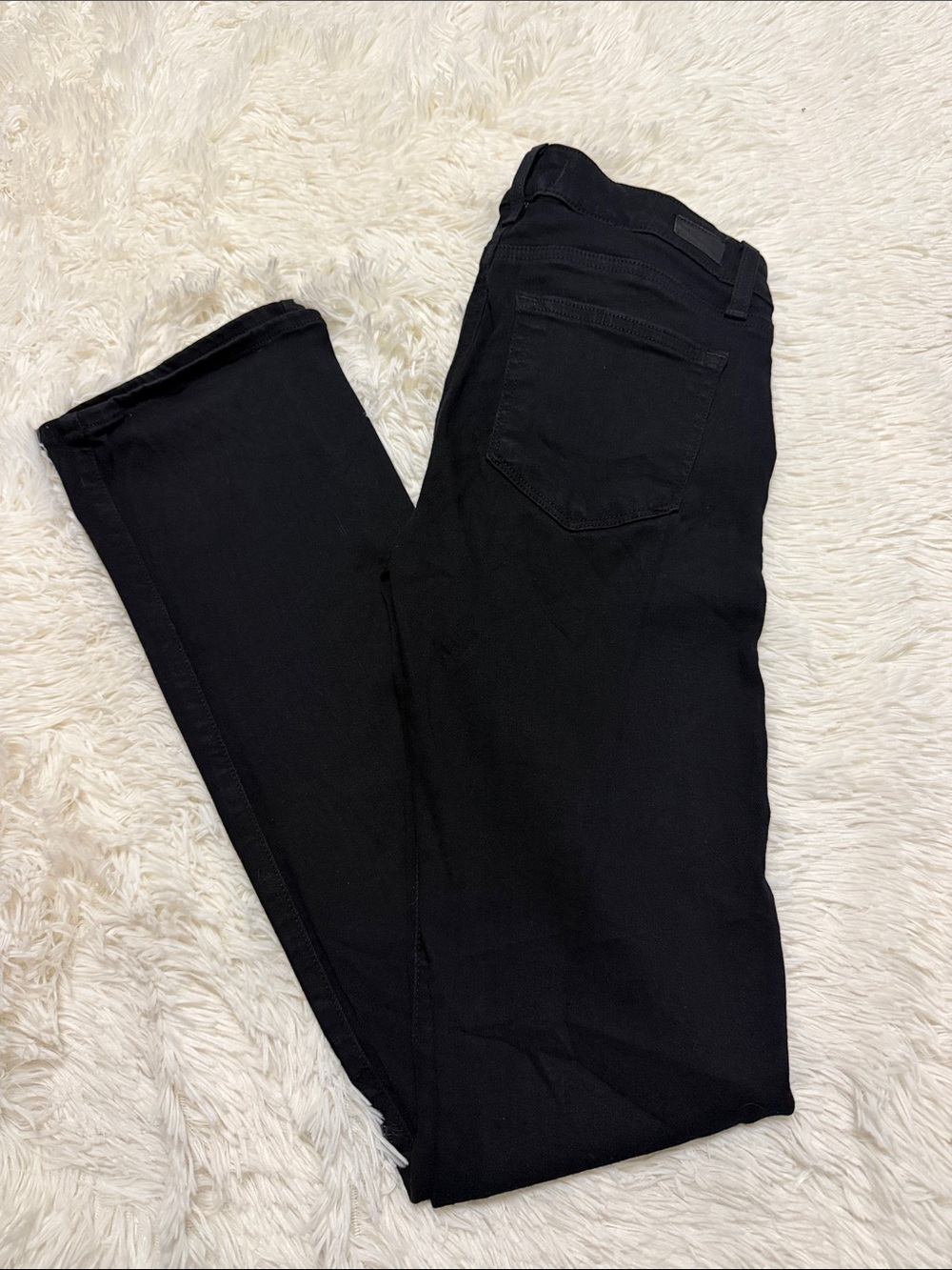 PAIGE Black Manhattan Jeans - Picture 1 of 6